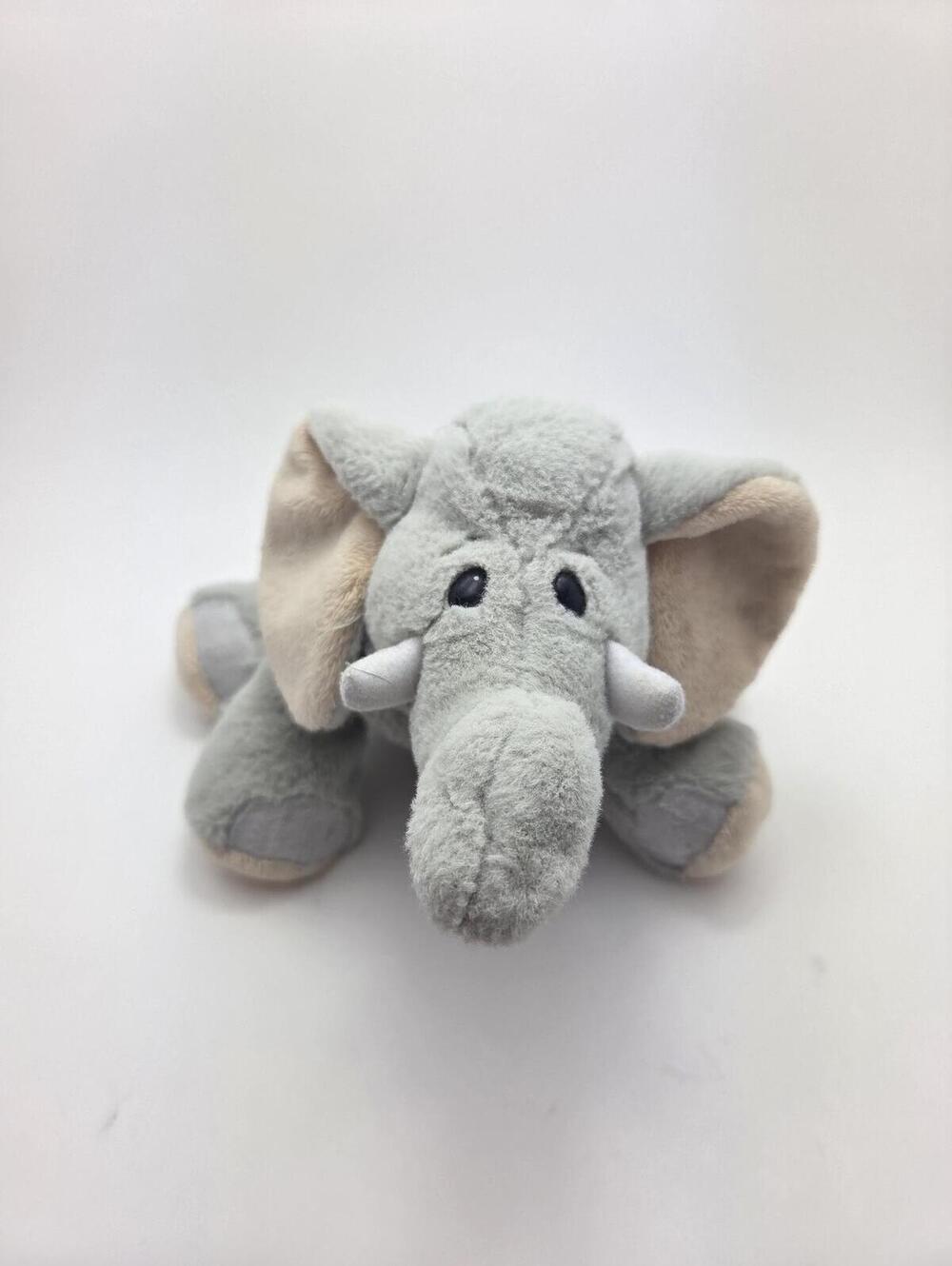 Vintage Webkinz Velvety Elephant Plush with No Tag, Ganz Plush (8 inch)